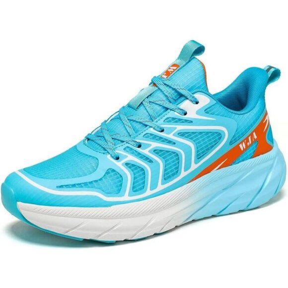 WJA Men's Walking Fashion Athletic Sneakers Comfort Working Gym Mesh Shoes.